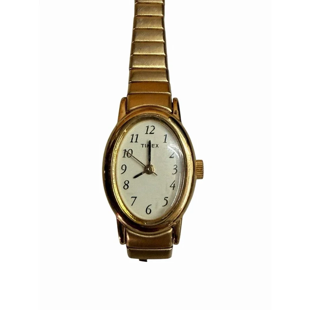 Vintage Timex LO Oval Ladies CR12176 Wristwatch ** READ**